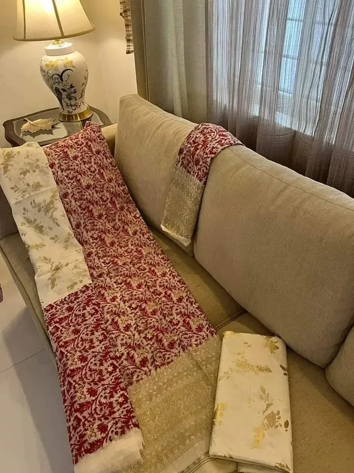 PURE KHADDI COTTON SCREEN PRINT 3PIC ID 2644