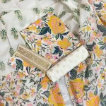 PURE KHADDI COTTON SCREEN PRINT 3PIC ID 2682