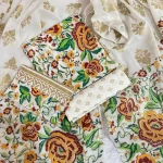 PURE KHADDI COTTON SCREEN PRINT 3PIC ID 2703