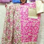 PURE KHADDI COTTON SCREEN PRINT 3PIC ID 2719