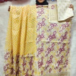 PURE KHADDI COTTON SCREEN PRINT 3PIC ID 2739