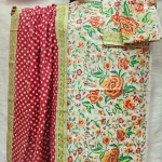 PURE KHADDI COTTON SCREEN PRINT 3PIC ID 2738