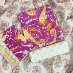 PURE KHADDI COTTON SCREEN PRINT 3PIC ID 2741