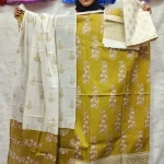 PURE KHADDI COTTON SCREEN PRINT 3PIC ID 2735