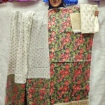 PURE KHADDI COTTON SCREEN PRINT 3PIC ID 2716