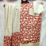 PURE KHADDI COTTON SCREEN PRINT 3PIC ID 2726