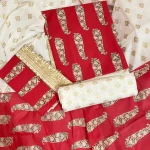 PURE KHADDI COTTON SCREEN PRINT 3PIC ID 2713
