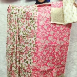 PURE KHADDI COTTON SCREEN PRINT 3PIC ID 2718