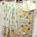 PURE KHADDI COTTON SCREEN PRINT 3PIC ID 2734